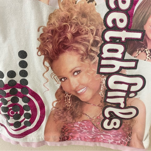 Cheetah Y2K Girls Movie T-shirt Top - Picture 4 of 8